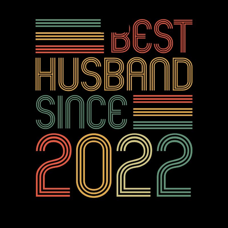 Best Husband since 2022 1st Wedding Anniversary