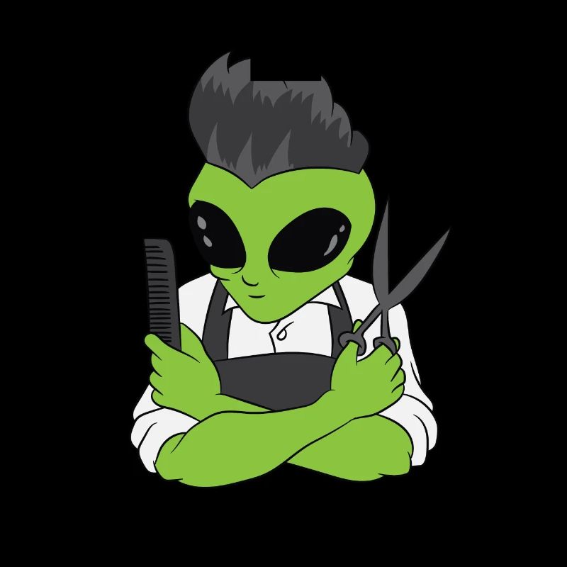 Friseur Alien