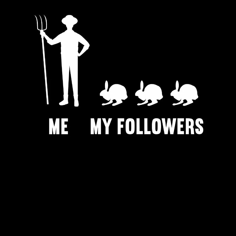 Moi et mes adeptes lapin lapin lapins