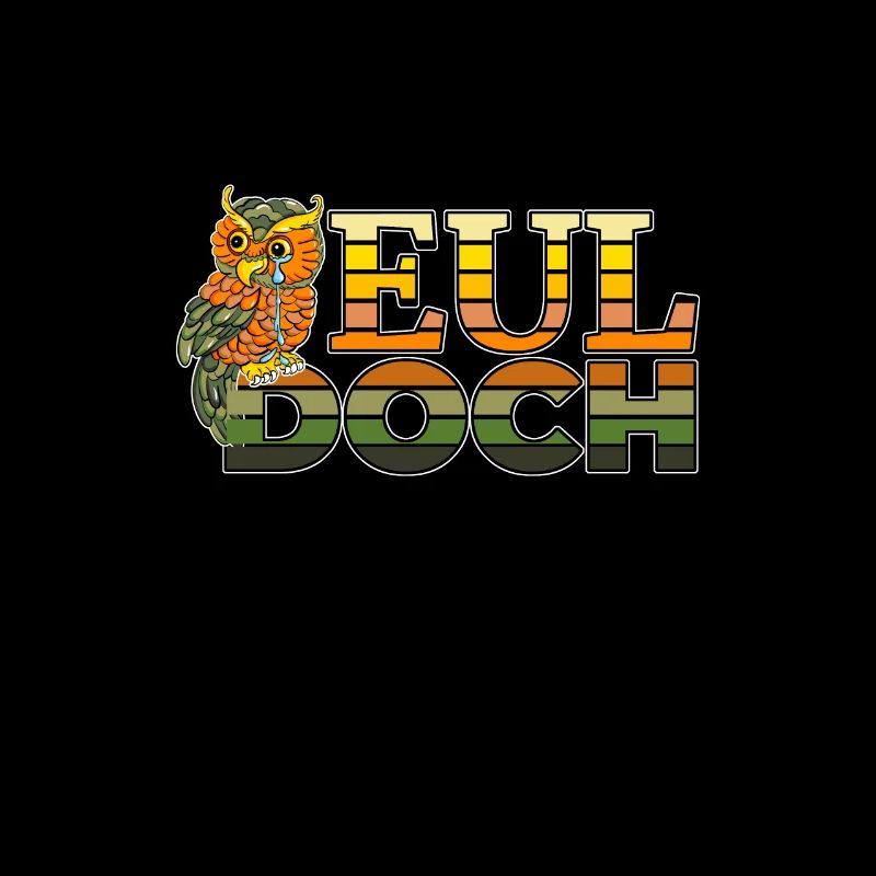 Eul Doch Retro Color Eule