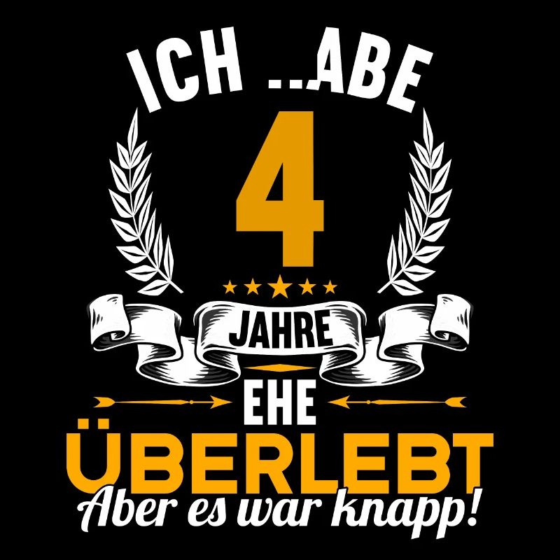 Ich habe 4 Jahre Ehe überlebt 4.Hochzeitstag