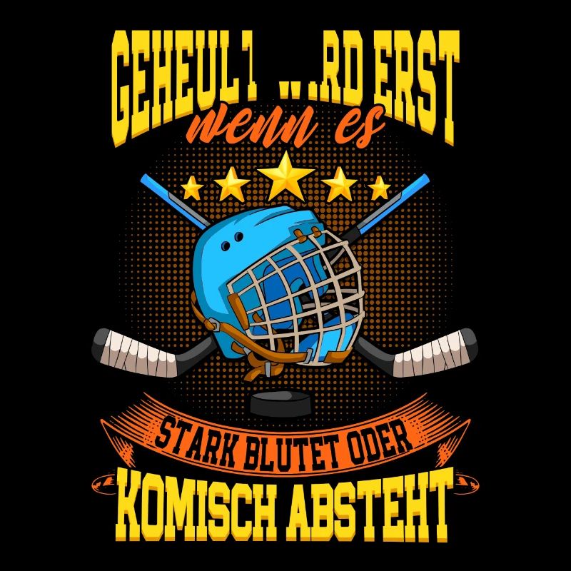 Geheult wird erst wenn es stark blutet Eishockey