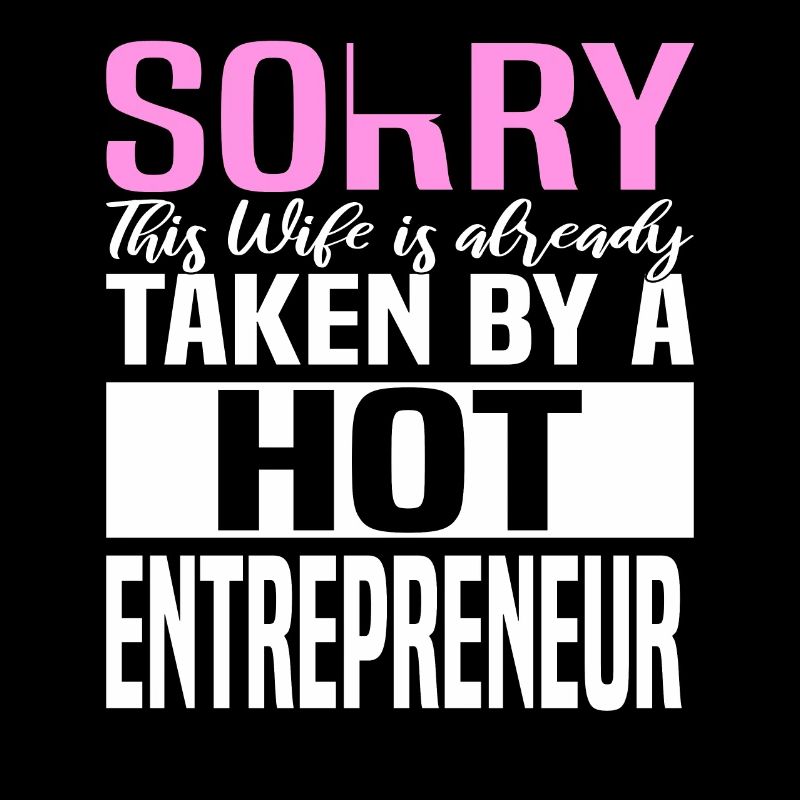 Entrepreneur Chef Ehefrau Partner Startup Stolzer