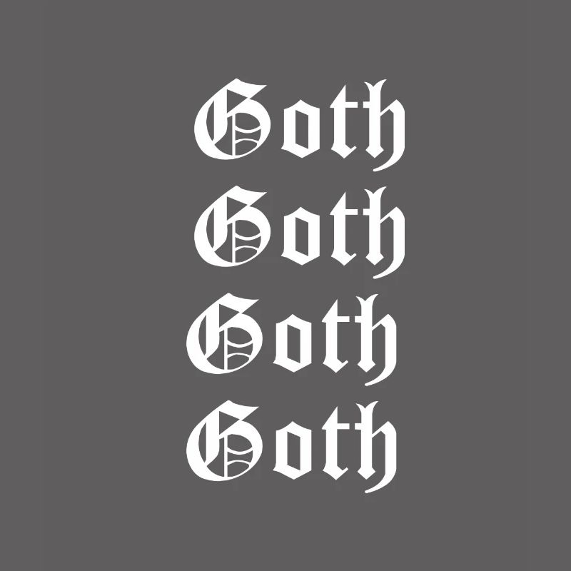 Goth Goth Goth Gothic