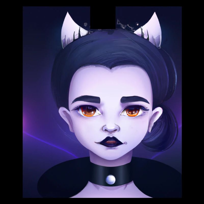Goth Anime Vaporwave Cute And Creepy Devil