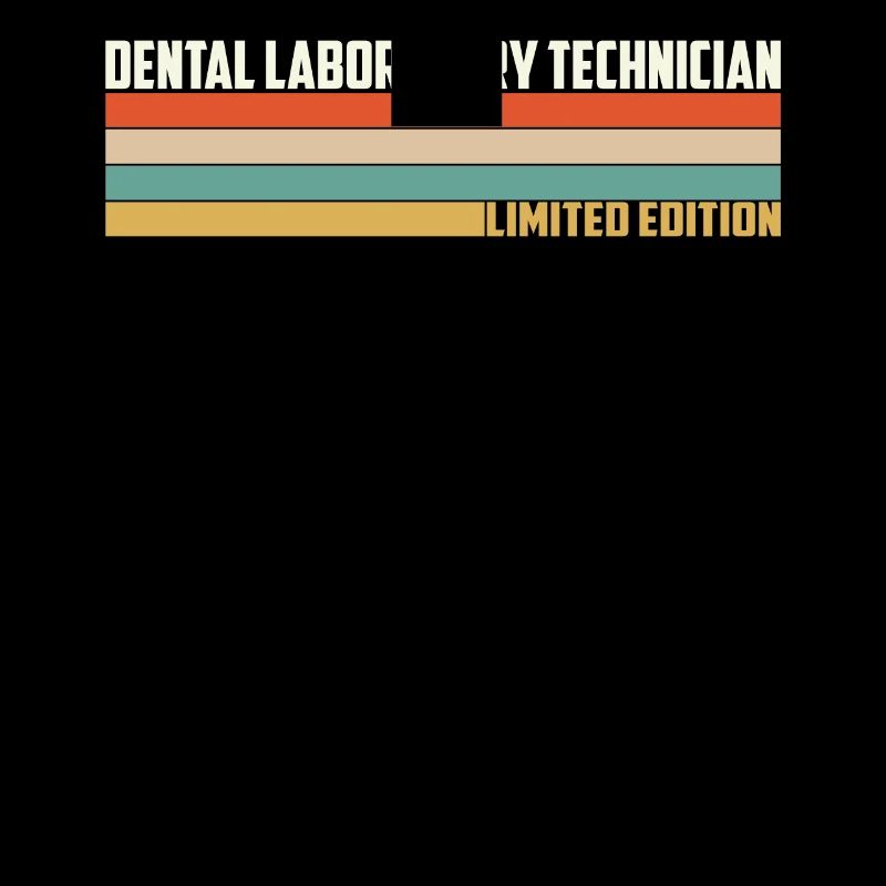 Retro Dental Labor Techniker Limitierte Ausgabe
