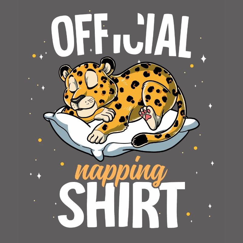 Schlafender Leopard Offizielles Nickerchen