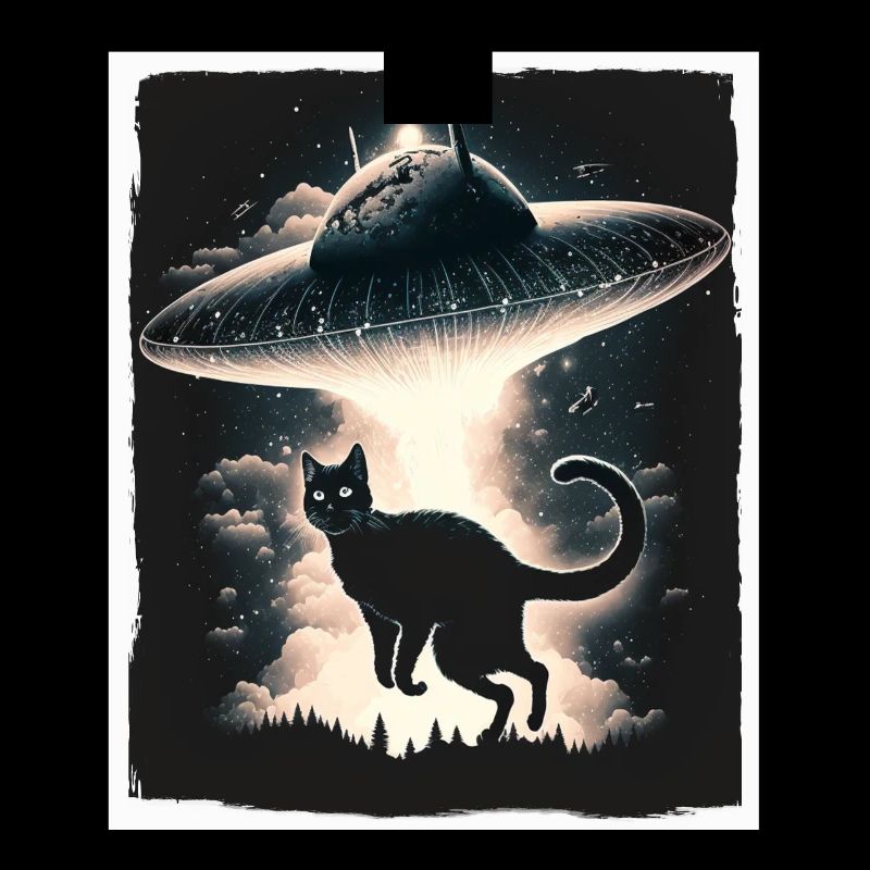 Chaton de chat Space Alien Planet Astronaute
