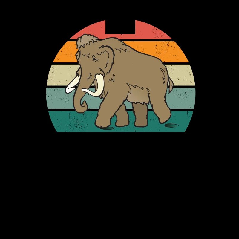 Mammut Eiszeit Elefanten Fell Schnee Eis Steinzeit