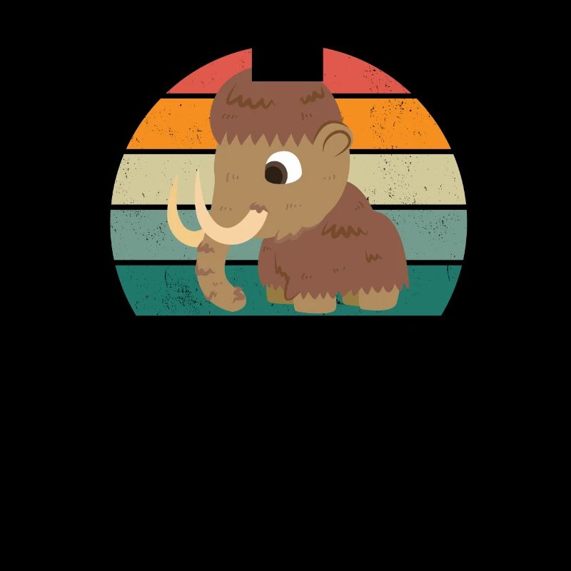 Mammut Eiszeit Elefanten Fell Schnee Eis Steinzeit