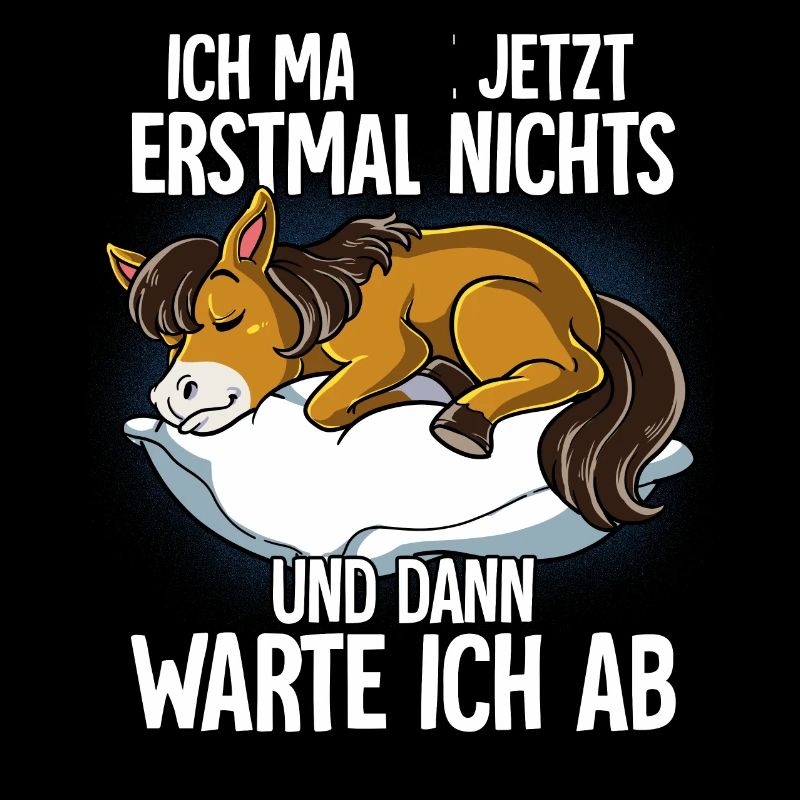 Langschläfer Pferd Müde Schlaf