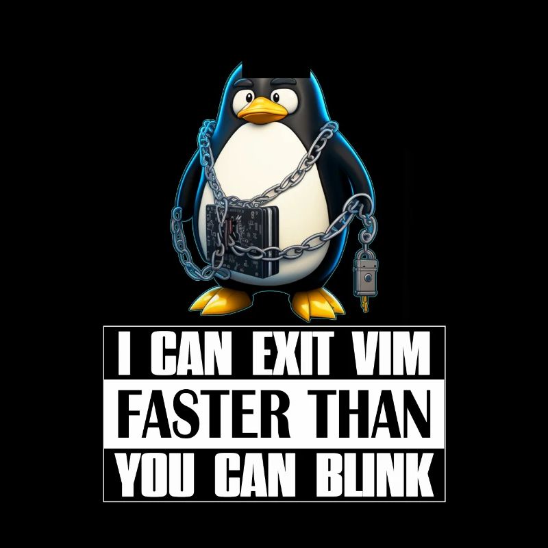 I Can Exit VIM Faster Than You Can Blink Linux Fun