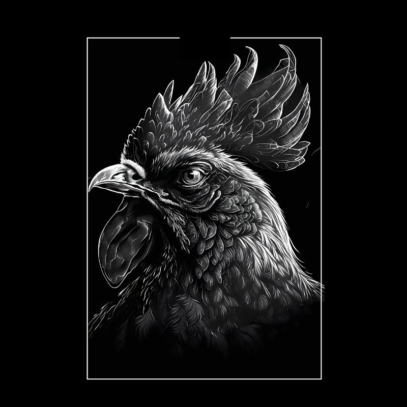 Hühner Flüsterer Bauernhof Bauer Hühnerstall Huhn