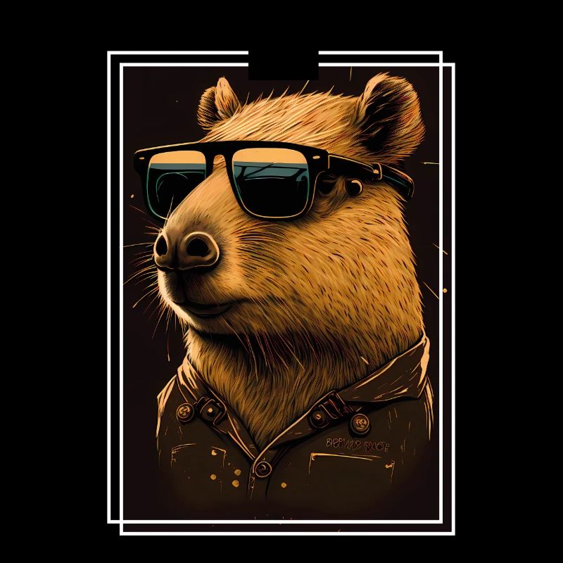 Capybara Capybara Cochon d’Inde Mèmes rongeurs