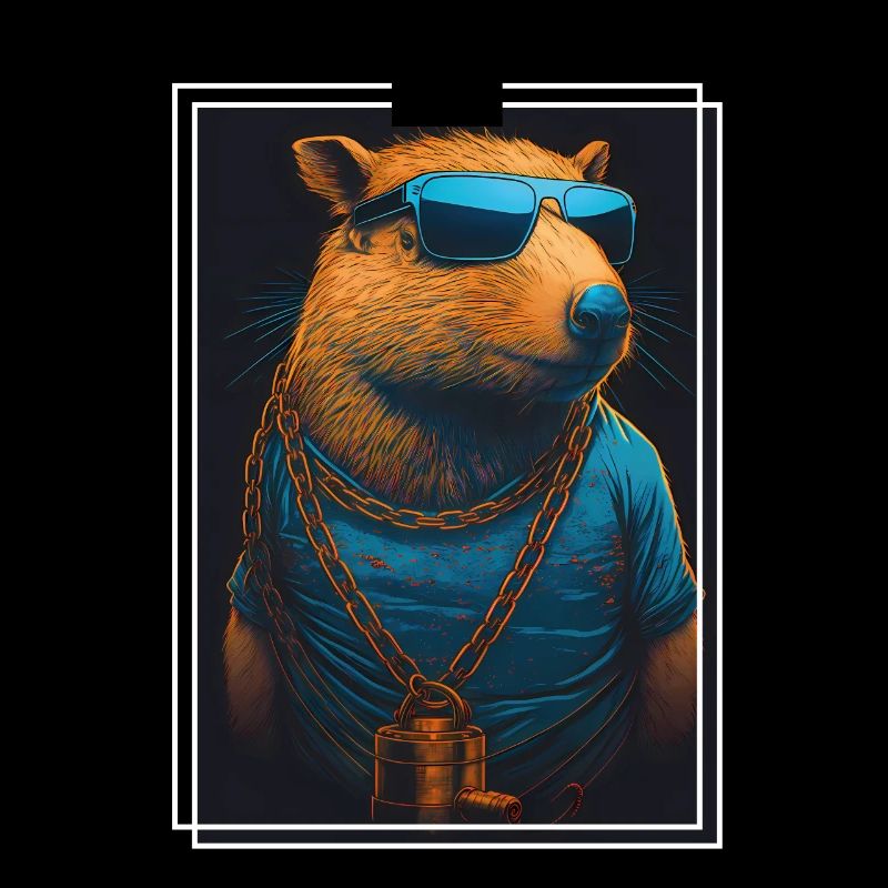 Capybara Capybara Cochon d’Inde Mèmes rongeurs