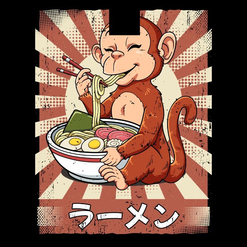ramen monkey noodle soup ramen