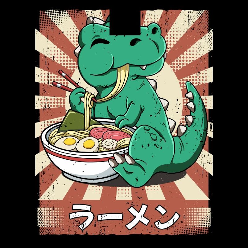 Ramen T-rex Soupe de nouilles Ramen