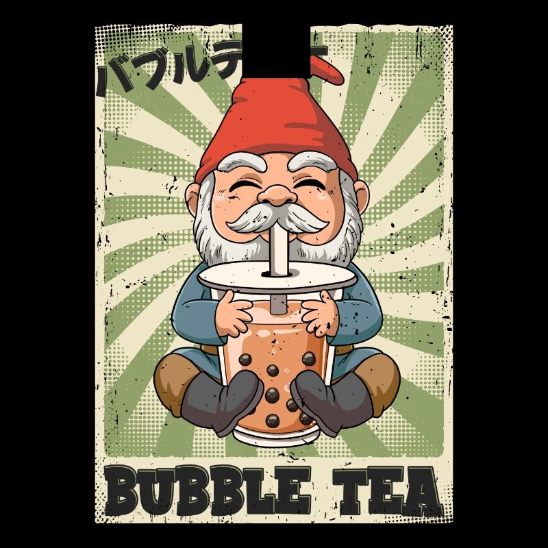 Boba Tea Gnome Bubble Tea