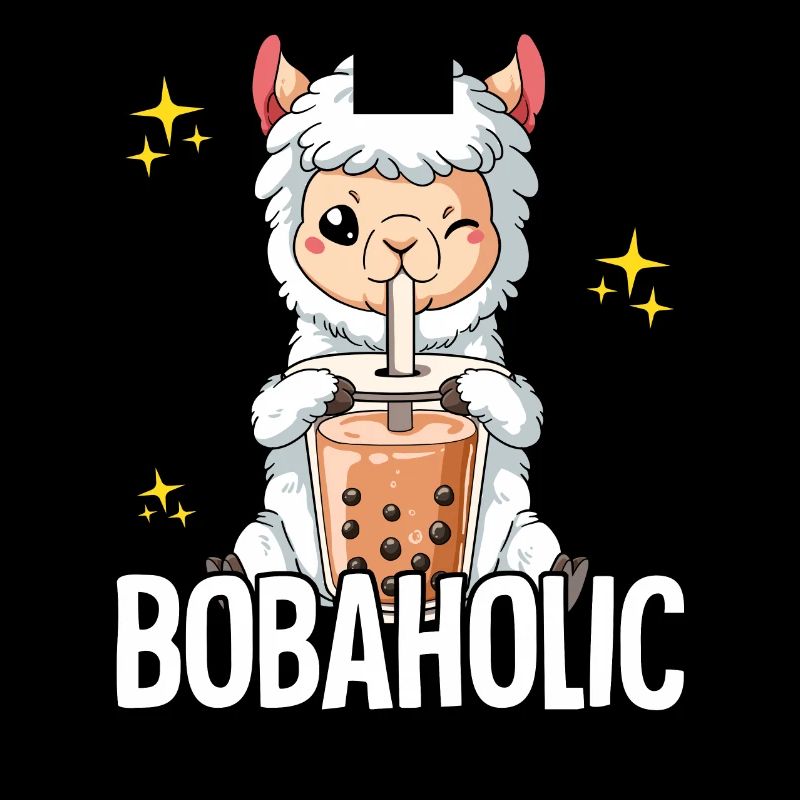 Bubble Tea Lama Boba Tea Bobaholic