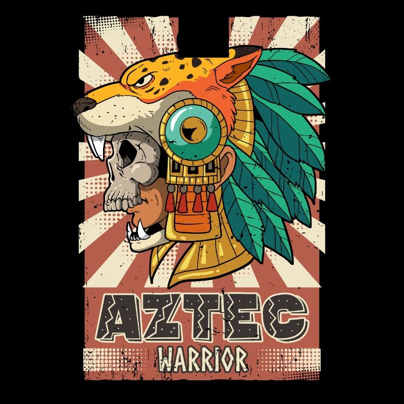 Guerrier aztèque mexicain Aztèques