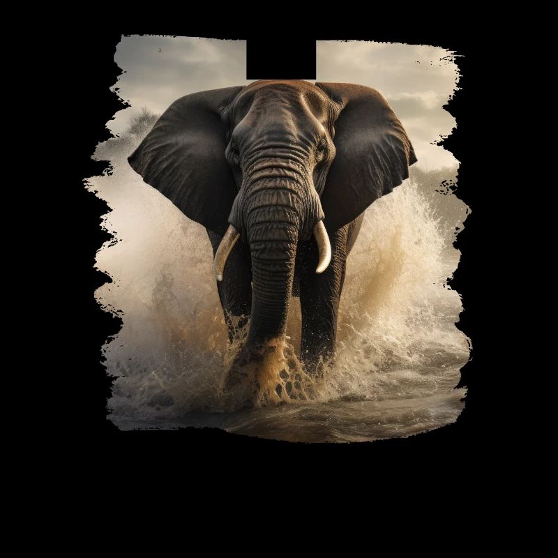 Elephant realistic elephant