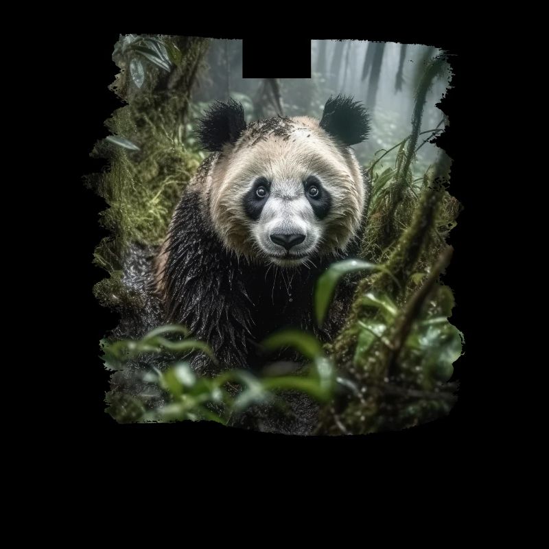 Pandas réaliste Panda Panda géant