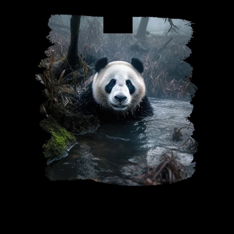 Pandas réaliste Panda Panda géant