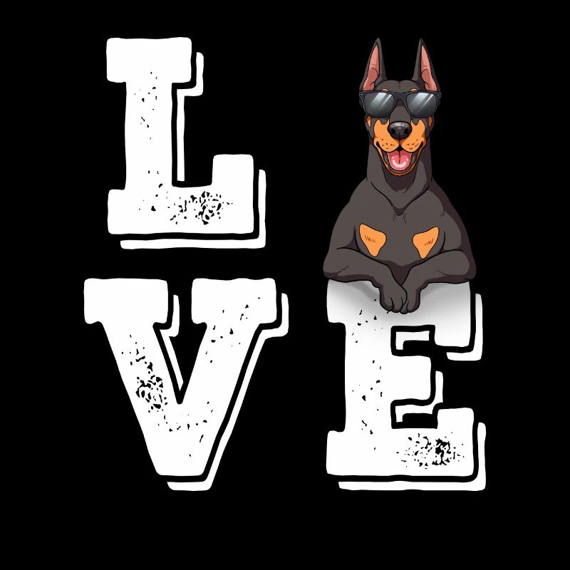 Doberman d’amour