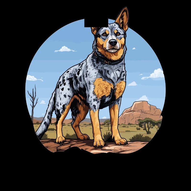 Hund Chien de bouvier australien
