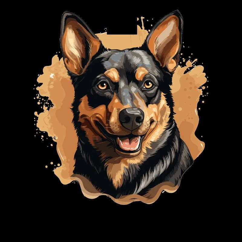 Hund Australian Kelpie