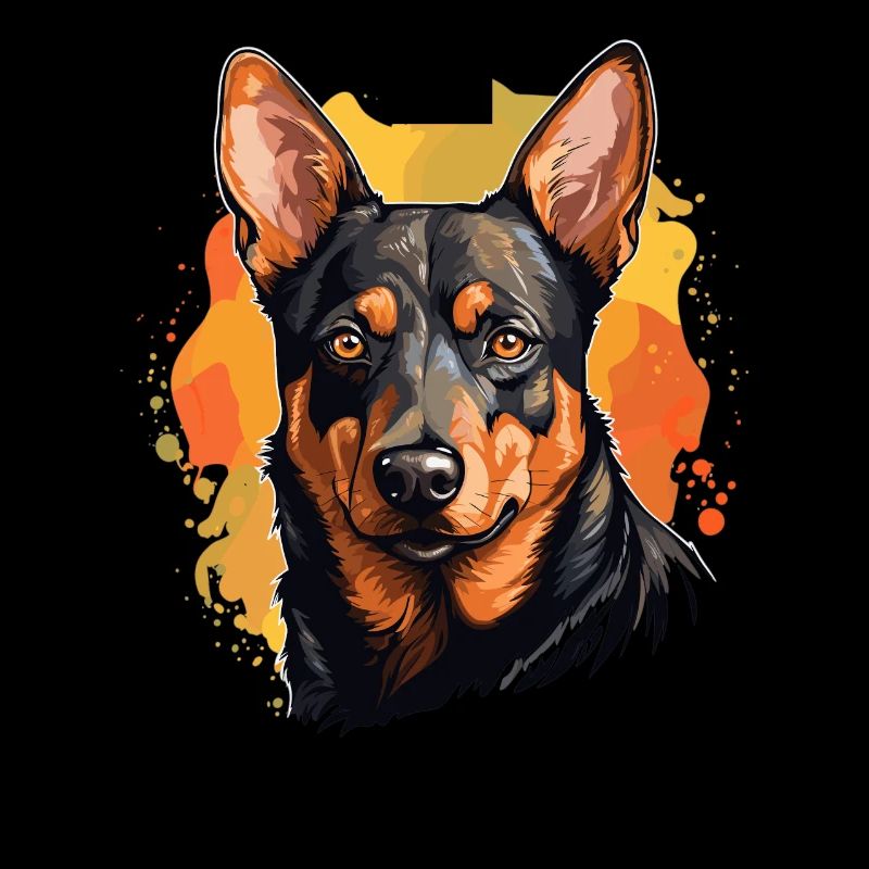 Hund Australian Kelpie