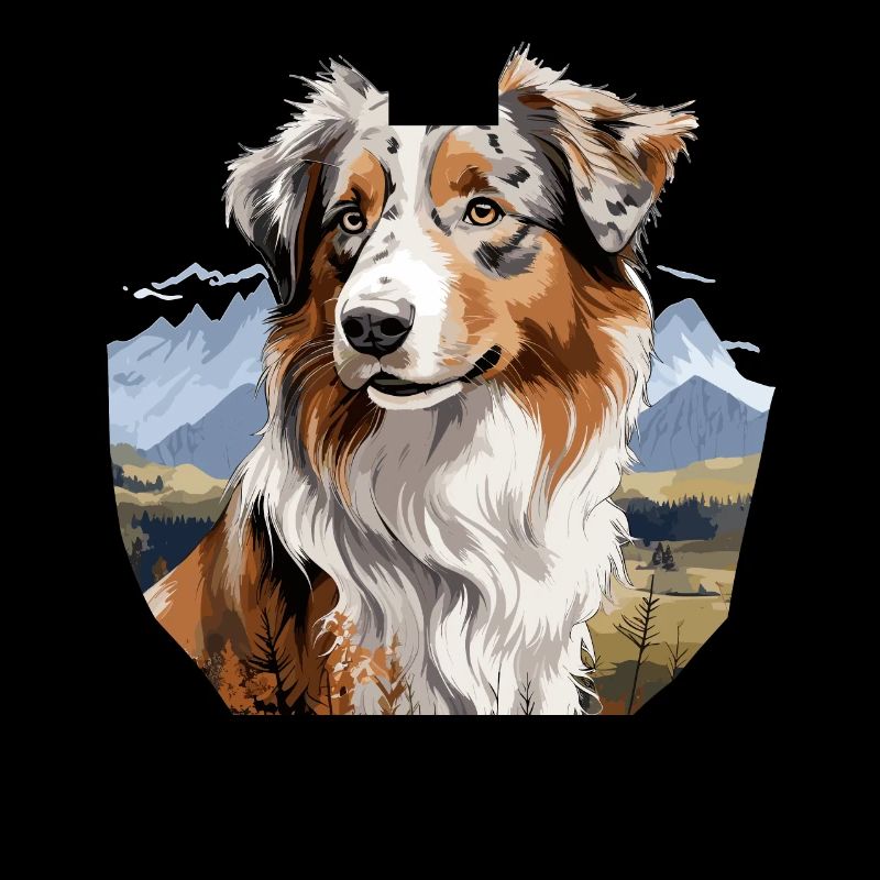Dog Australian Shepherd