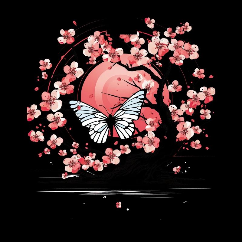 Japan Sakura Cherry Blossom Tree