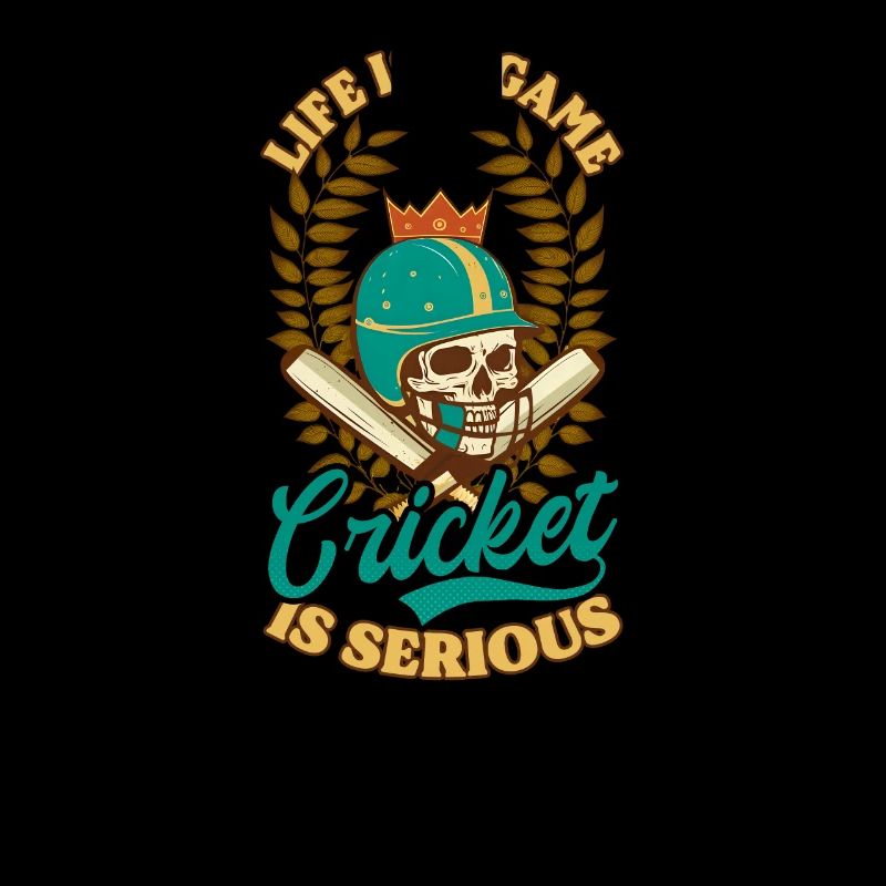 Das Leben eines Cricketspielers ist ein Spiel Cricket ist das Leben
