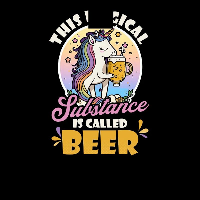 Einhorn-Magische Substanz namens Bier