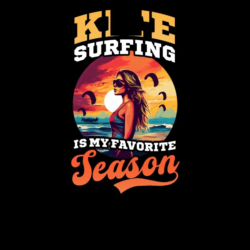 Kite surf Le kite surf, c’est ma saison