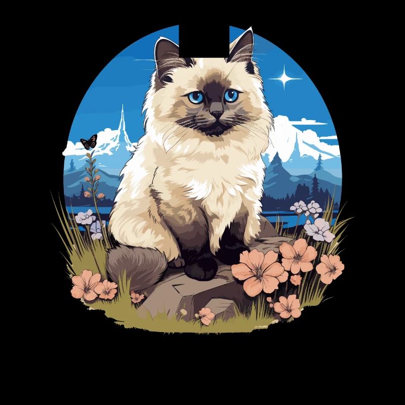 Birman Cat Birma Katze