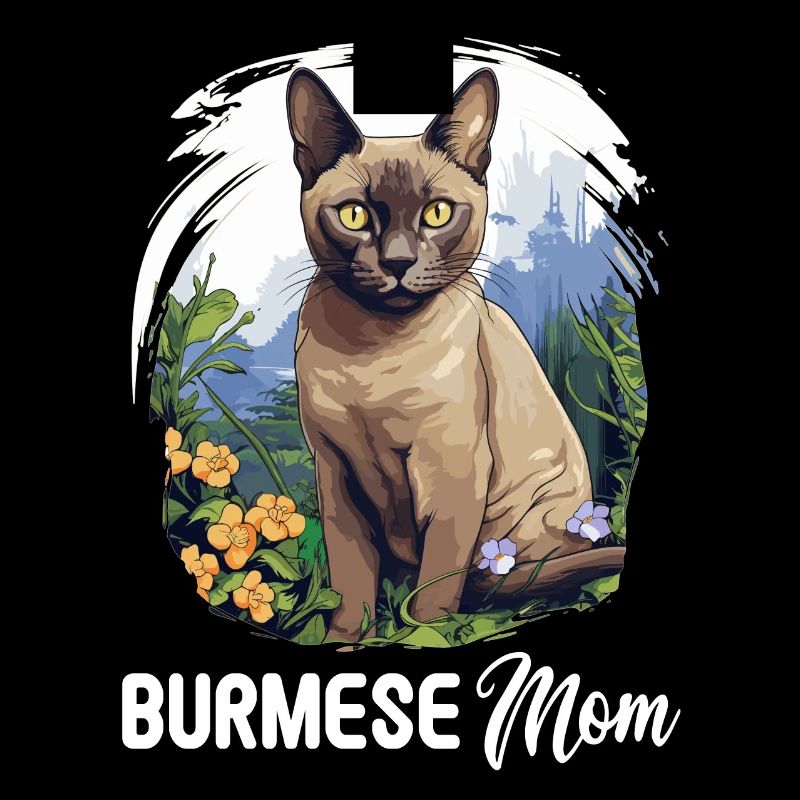 Chat birman Birmanie Katze