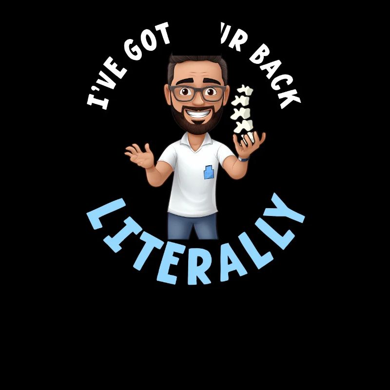 Chiropractor I've Got Your Back Literally
