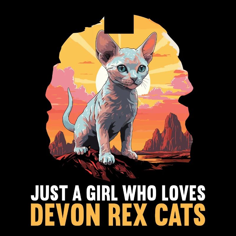 Devon Rex Kätzchen Devon Rex Katze