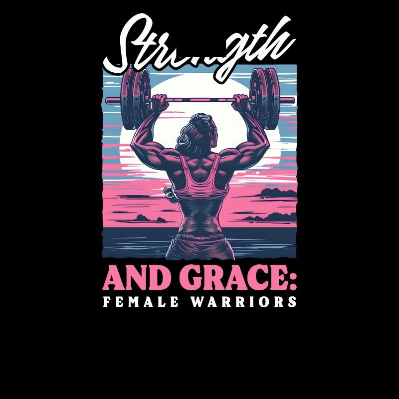 Weibliche Bodybuilderin Stärke Grace Weibliche Krieger