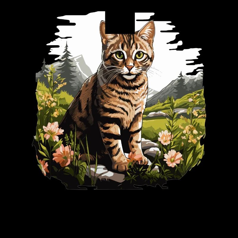 Tabby Kätzchen Tabby Katze