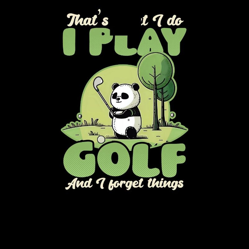 Golfing Play Golf Forget Things