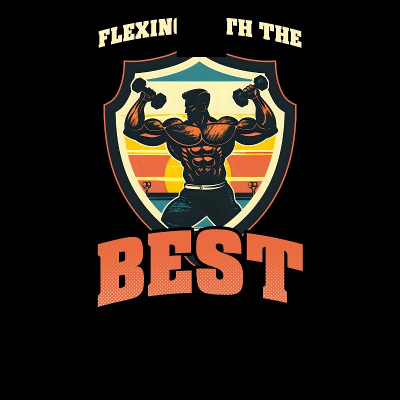 Bizeps biegen Flex mit den Besten