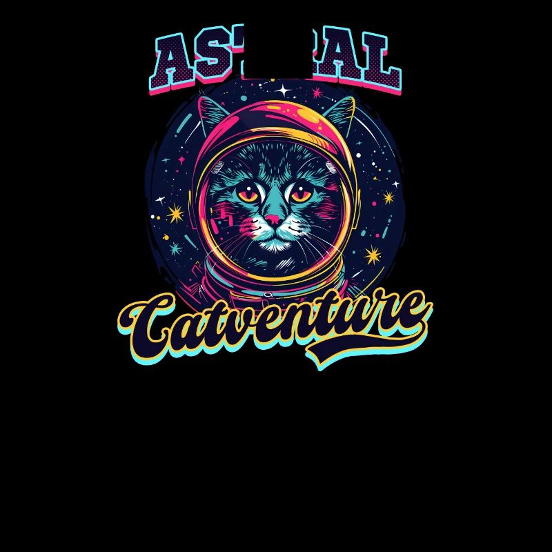Chat Astronaute Astral Catventure