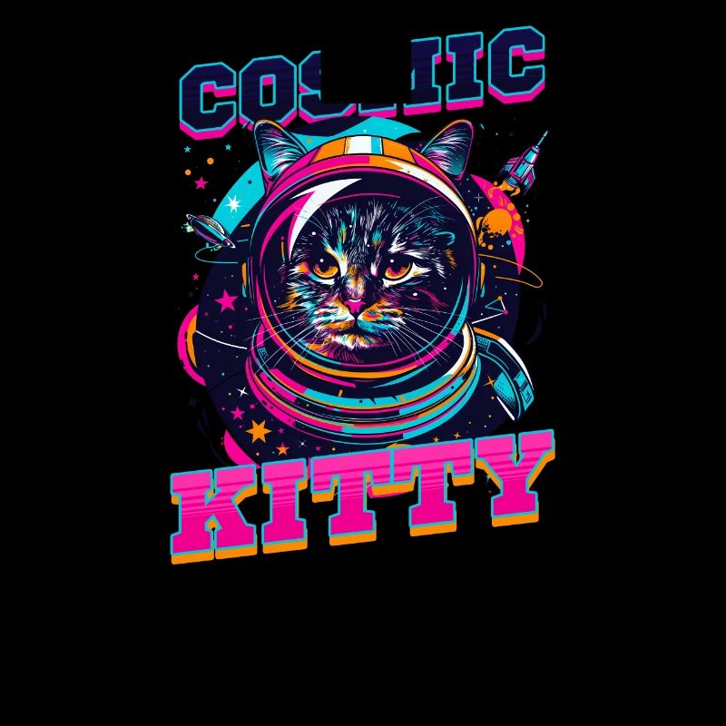 Cat Astronaut Cosmic Kitty