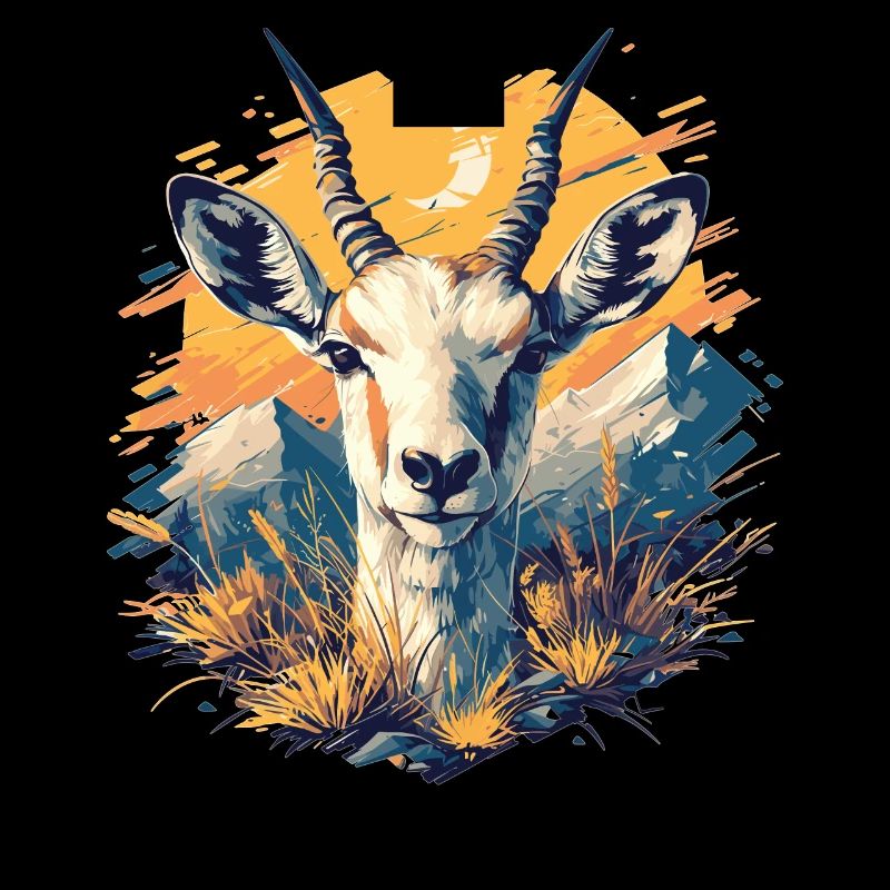 Antilope antilope antilope ouverte
