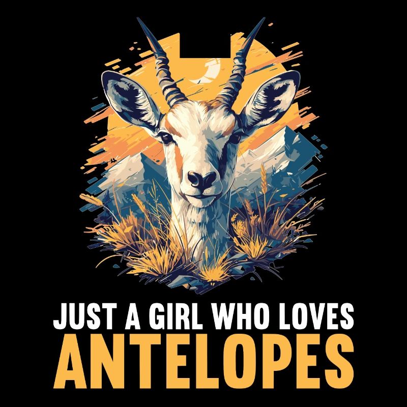 Antilope antilope antilope ouverte