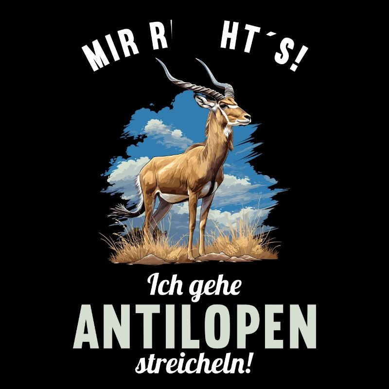 Antilope antilope antilope ouverte