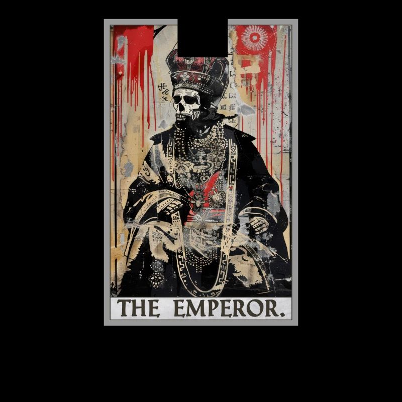 Carte de tarot L’Empereur Le Souverain